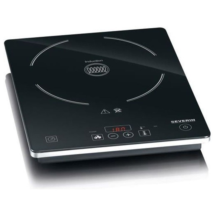 Plaque de cuisson posable SEVERIN - KP1071 - Induction 1 foyer - Jusqu'a 240°C - 2000W