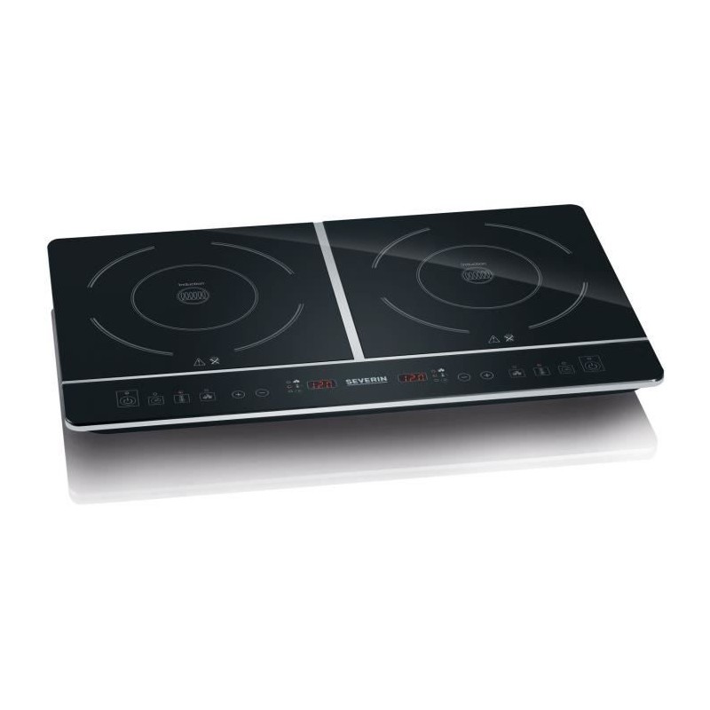Plaque de cuisson posable SEVERIN - DK1031 - Induction 2 foyers - Jusq Plaque de cuisson posable SEVERIN - DK1031 - Induction 2 foyers - Jusq