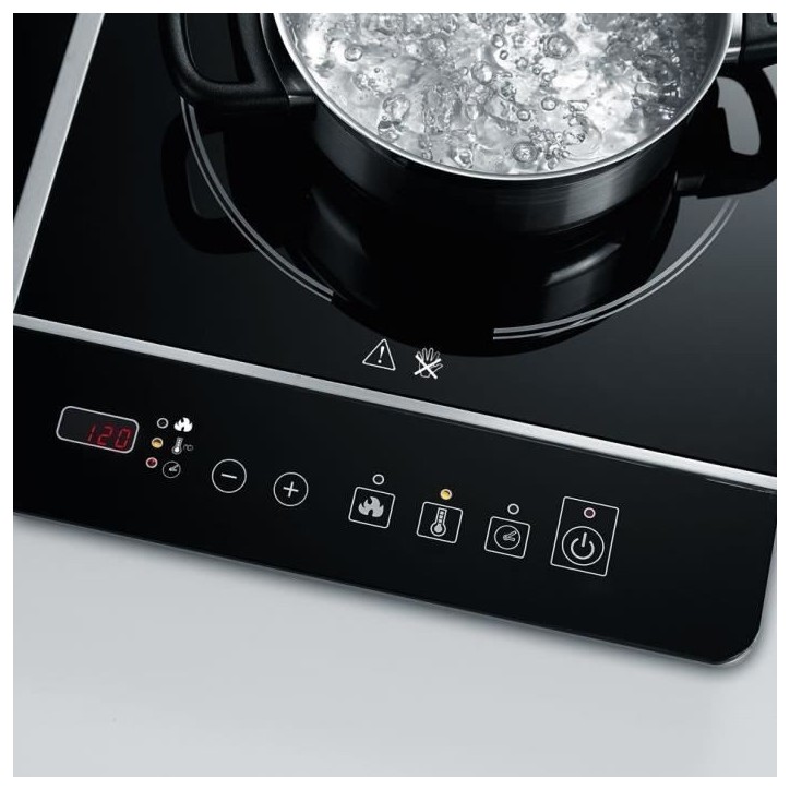 Plaque de cuisson posable SEVERIN - DK1031 - Induction 2 foyers - Jusqu'a 240°C - 3400W