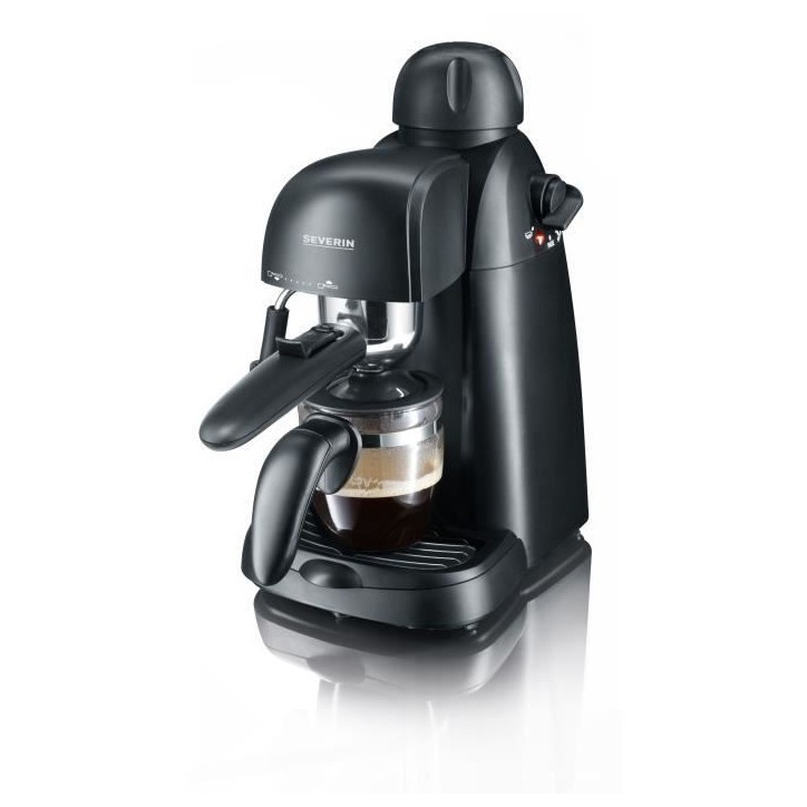 SEVERIN KA5978 Cafetiere Expresso, Vapeur pour Mousse de lait, Petite Machine expresso, Machine a café 4 tasses,Pompe 3,5 bars, SEVERIN KA5978 Cafetiere Expresso, Vapeur pour Mousse de lait, Petite Machine expresso, Machine a café 4 tasses,Pompe 3,5 bars,