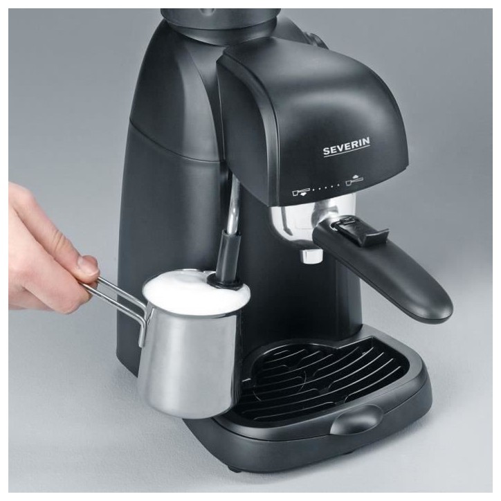 SEVERIN KA5978 Cafetiere Expresso, Vapeur pour Mousse de lait, Petite Machine expresso, Machine a café 4 tasses,Pompe 3,5 bars, SEVERIN KA5978 Cafetiere Expresso, Vapeur pour Mousse de lait, Petite Machine expresso, Machine a café 4 tasses,Pompe 3,5 bars,
