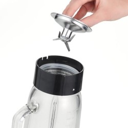 Blender - SEVERIN - SM3734 - 500 W - Bol en verre 1 L - 2 vitesses + f