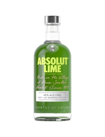 Absolut - Lime - Vodka aromatisée - 40,0% Vol. - 70cl