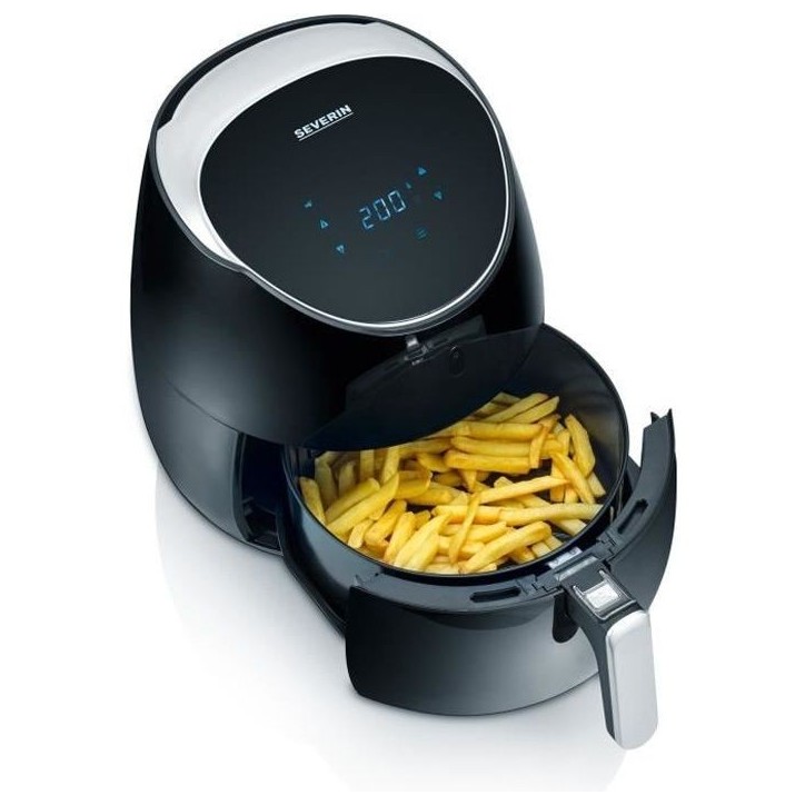 Friteuse sans huile SEVERIN - FR2445 - Capacité 5L - 8 programmes de cuisson - 200W