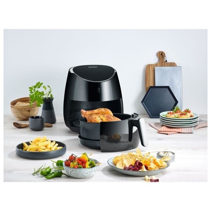 Friteuse sans huile SEVERIN - FR2445 - Capacité 5L - 8 programmes de cuisson - 200W