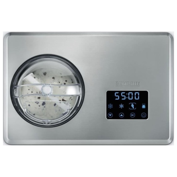 Sorbetiere SEVERIN - EZ7405 - Capacité 2L - Fonction brassage et refroidissement - 180W