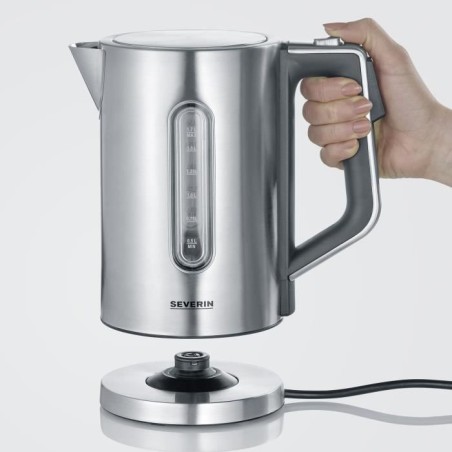 Bouilloire SEVERIN WK3418 - Inox - 1,7 L - Température réglable - Af