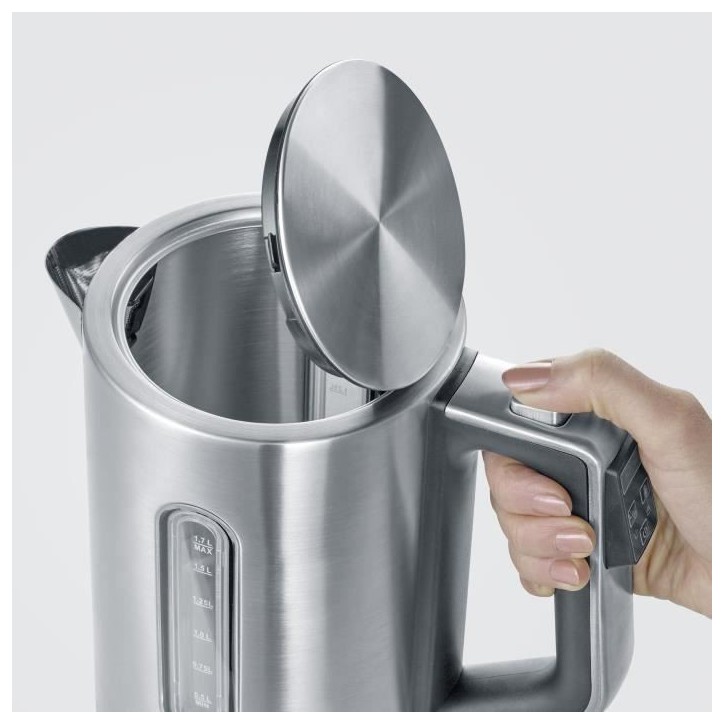 Bouilloire SEVERIN WK3418 - Inox - 1,7 L - Température réglable - Affichage LCD Bouilloire SEVERIN WK3418 - Inox - 1,7 L - Température réglable - Affichage LCD