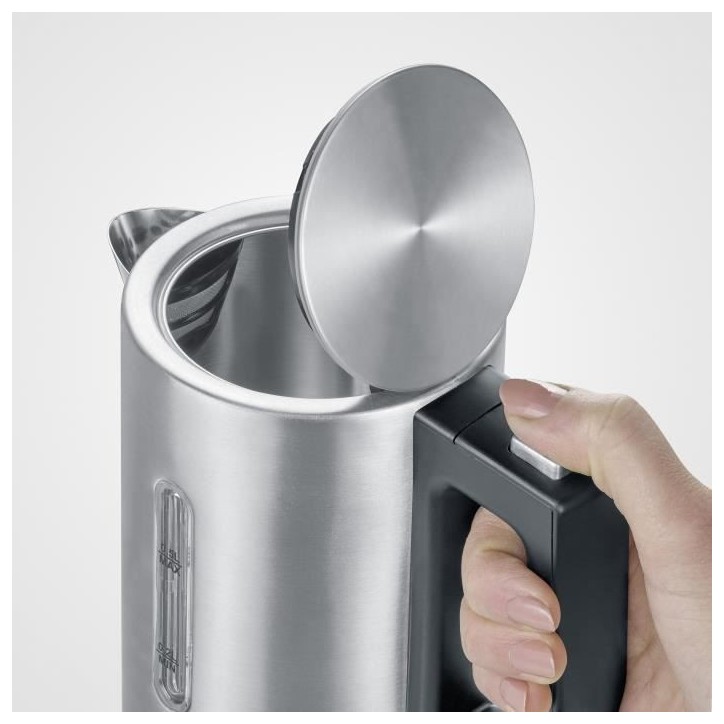 Bouilloire de voyage SEVERIN WK3647 - 0,5 L - 1100 W - Inox et noir Bouilloire de voyage SEVERIN WK3647 - 0,5 L - 1100 W - Inox et noir