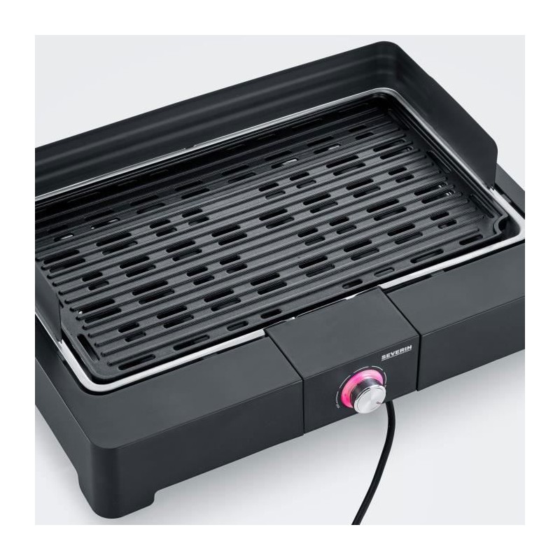 Barbecue électrique SEVERIN - PG8567 - Surface de cuisson 44,5x26cm - Barbecue électrique SEVERIN - PG8567 - Surface de cuisson 44,5x26cm -