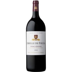 Magnum L'abeille de Fieuzal 2018 Pessac-Léognan - Vin rouge de Bordea