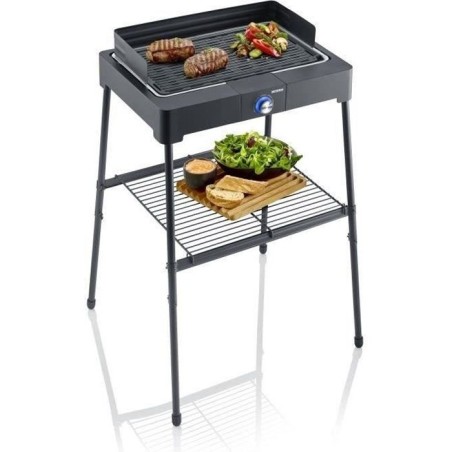 Barbecue électrique SEVERIN - PG8568 - Surface de cuisson 44,5x26cm -