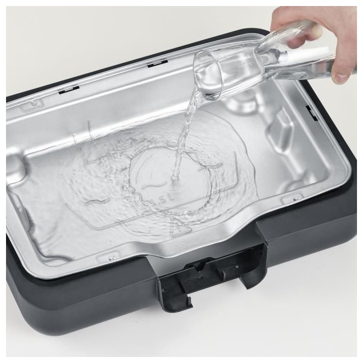 Barbecue électrique SEVERIN - PG8556 - Surface de cuisson 37x29cm - Thermostat réglable - 2300W