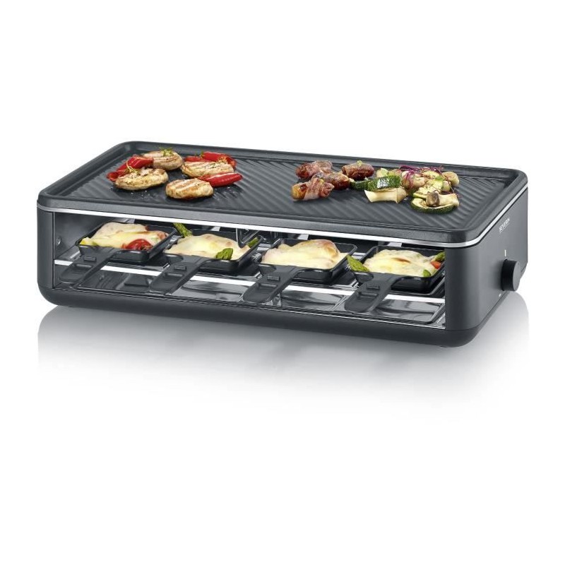 Appareil a raclette SEVERIN - RG2365 - Jusqu'a 8 personnes - Revetemen