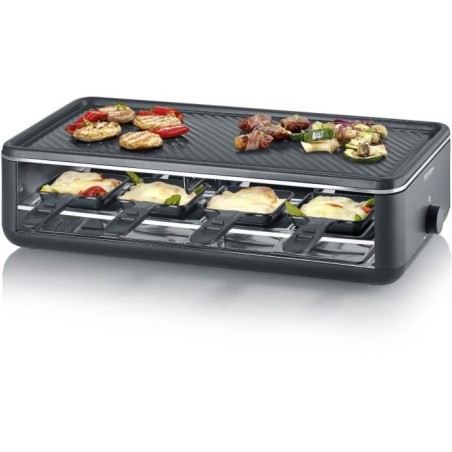 Appareil a raclette SEVERIN - RG2365 - Jusqu'a 8 personnes - Revetemen
