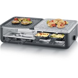 Appareil a raclette SEVERIN - RG2366 - Jusqu'a 8 personnes - Pierre na