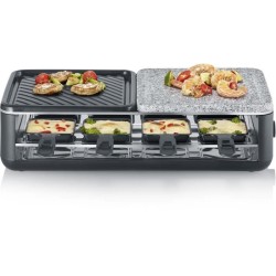Appareil a raclette SEVERIN - RG2366 - Jusqu'a 8 personnes - Pierre na