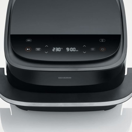 Friteuse sans huile SEVERIN - Airfryer FR2464 - Capacité 4L - 10 programmes dont fonction pizza - 2100W