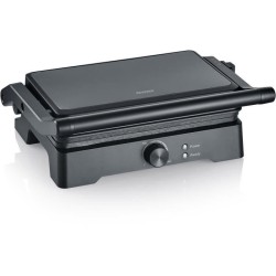 Grill SEVERIN - KG2391 - Surface de cuisson 28x17cm - Ouverture 180°C