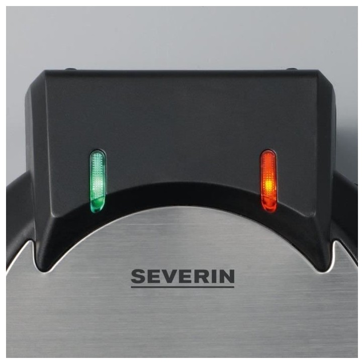 Gaufrier SEVERIN - WA2103 - Plaques forme coeur - Revetement anti-adhésif - 1300w Gaufrier SEVERIN - WA2103 - Plaques forme coeur - Revetement anti-adhésif - 1300w