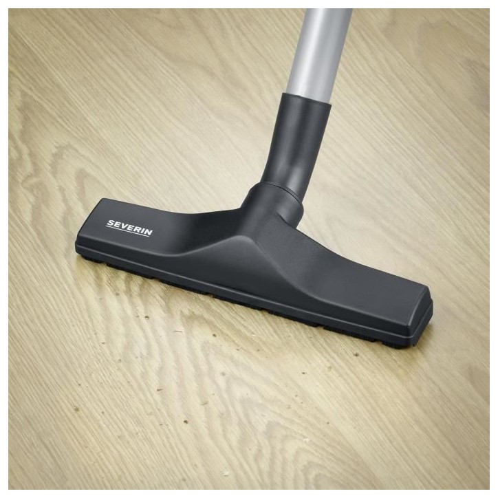 SEVERIN BC7035 Aspirateur avec sac, Capacité du sac microfibre a fermeture hygiénique : 2 L, Brosse soft sound + brosse parque