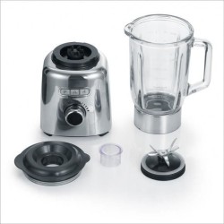 Blender- SEVERIN - SM3710 - 1000 W - Pichet en verre 1,5 L - Inox