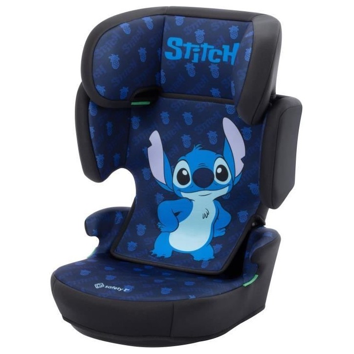 SAFETY 1st Disney© Siege auto Helia i-Safe i-Size Stitch, groupe 2/3, 3,5 ans a 10/12 ans, 15-36kg, Classic Stitch SAFETY 1st Disney© Siege auto Helia i-Safe i-Size Stitch, groupe 2/3, 3,5 ans a 10/12 ans, 15-36kg, Classic Stitch