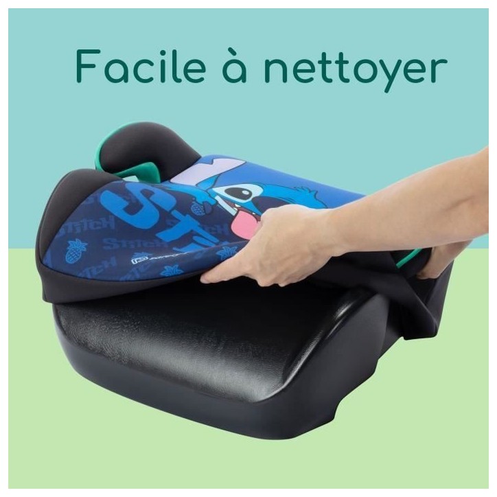 SAFETY 1st Disney© Siege auto réhausseur Star Plus i-Safe Stitch, Groupe 3, ceinturé, de 6 a 10-12 ans (36kg), Classic Stitch SAFETY 1st Disney© Siege auto réhausseur Star Plus i-Safe Stitch, Groupe 3, ceinturé, de 6 a 10-12 ans (36kg), Classic Stitch