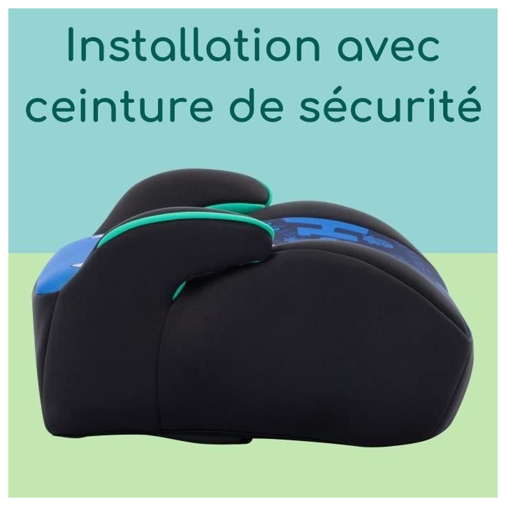 SAFETY 1st Disney© Siege auto réhausseur Star Plus i-Safe Stitch, Groupe 3, ceinturé, de 6 a 10-12 ans (36kg), Classic Stitch SAFETY 1st Disney© Siege auto réhausseur Star Plus i-Safe Stitch, Groupe 3, ceinturé, de 6 a 10-12 ans (36kg), Classic Stitch