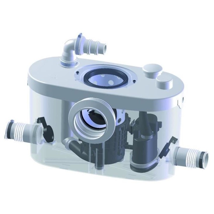 Broyeur SANIPRO XR UP 400W silencieux pour WC + douche + lavabo et bidet - SFA - SRUPSTD Broyeur SANIPRO XR UP 400W silencieux pour WC + douche + lavabo et bidet - SFA - SRUPSTD