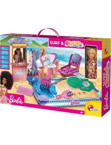 Coffret de sable magique - Barbie coffret Sand & Surf - LISCIANI