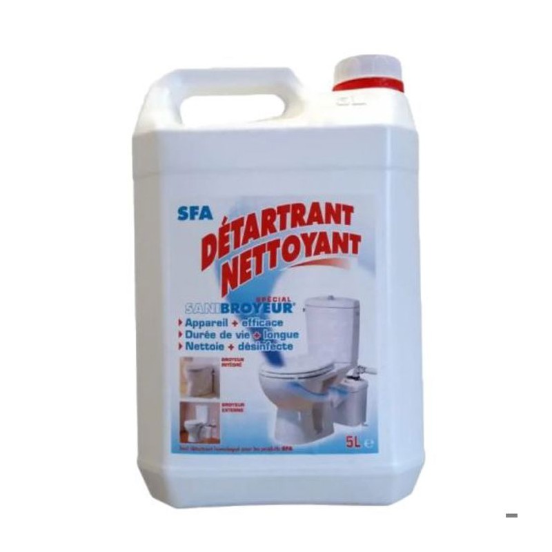 Détartrant nettoyant pour produits SFA - SFA - 5 litres Détartrant nettoyant pour produits SFA - SFA - 5 litres