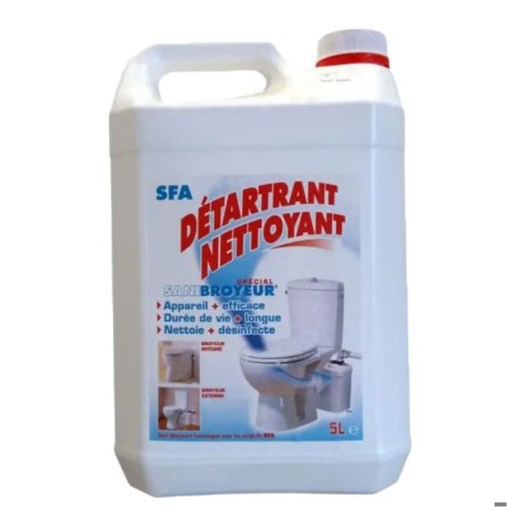 Détartrant nettoyant pour produits SFA - SFA - 5 litres Détartrant nettoyant pour produits SFA - SFA - 5 litres