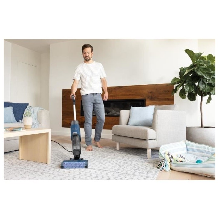 SHARK HydroVac WD100EU - Nettoyeur Filaire sols durs - Brosse rotative antimicrobienne - Aspire et nettoie SHARK HydroVac WD100EU - Nettoyeur Filaire sols durs - Brosse rotative antimicrobienne - Aspire et nettoie