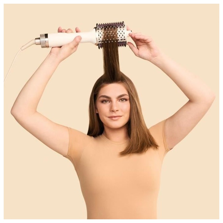 Brosse coiffante Shark Brosse chauffante et peigne lissant Shark SmoothStyle Blanc Argent Brosse coiffante Shark Brosse chauffante et peigne lissant Shark SmoothStyle Blanc Argent