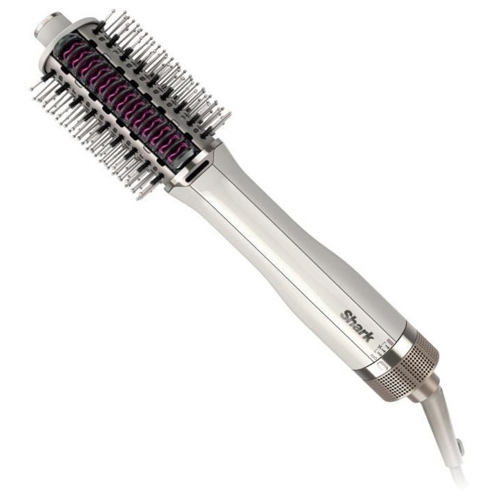 Brosse et peigne chauffants - SHARK HD202EU - SmoothStyle - Modes humide et sec - Brosse a air chaud Brosse et peigne chauffants - SHARK HD202EU - SmoothStyle - Modes humide et sec - Brosse a air chaud