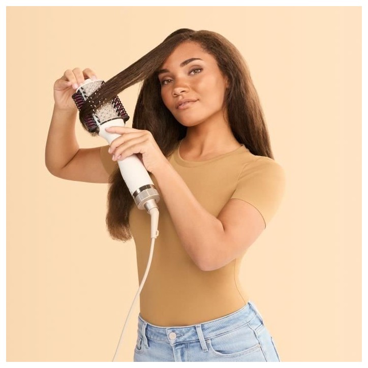 Brosse et peigne chauffants - SHARK HD202EU - SmoothStyle - Modes humide et sec - Brosse a air chaud Brosse et peigne chauffants - SHARK HD202EU - SmoothStyle - Modes humide et sec - Brosse a air chaud