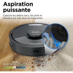 Shark Matrix Plus RV2620WAEU - Robot Aspirateur et Laveur auto-vidant