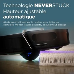 Shark PowerDetect RV2820VEEU - Robot Aspirateur a vidage automatique a