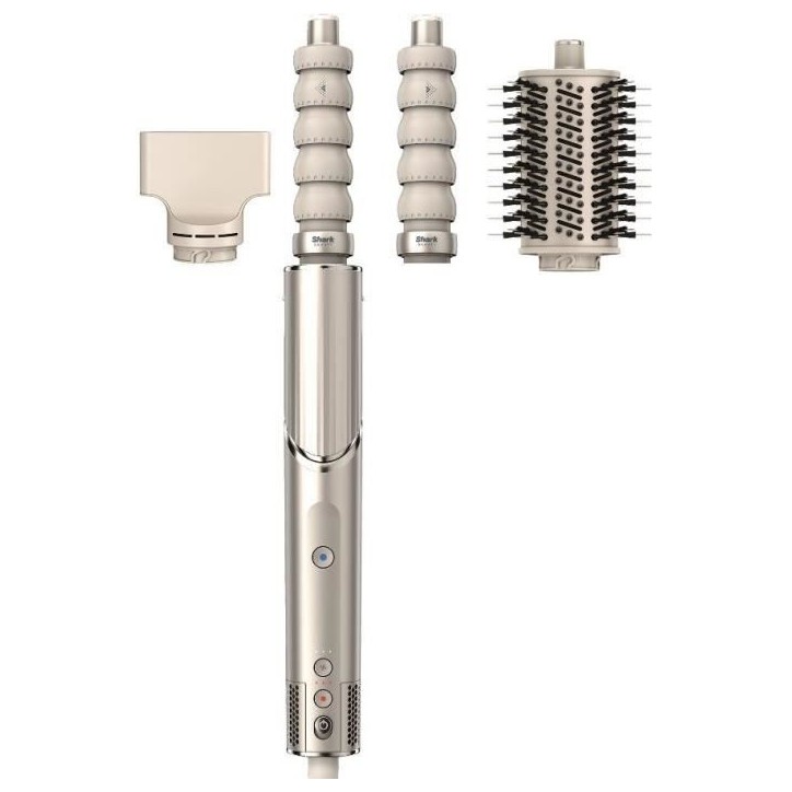 Seche-cheveux & styler soufflant 2 en 1- SHARK FLEXSTYLE - HD426SLEU - 3 accessoires - Champagne - 1400 W Seche-cheveux & styler soufflant 2 en 1- SHARK FLEXSTYLE - HD426SLEU - 3 accessoires - Champagne - 1400 W