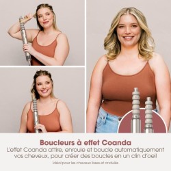 Seche-cheveux & styler soufflant 2 en 1- SHARK FLEXSTYLE - HD426SLEU -