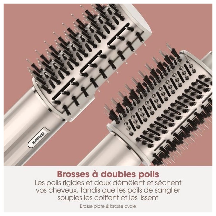 Seche-cheveux & styler soufflant 2 en 1- SHARK FLEXSTYLE - HD426SLEU - 3 accessoires - Champagne - 1400 W Seche-cheveux & styler soufflant 2 en 1- SHARK FLEXSTYLE - HD426SLEU - 3 accessoires - Champagne - 1400 W