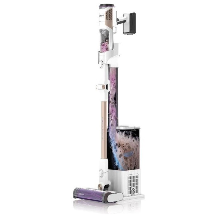 SHARK IW3612EU - Aspirateur Balai sans fil - 240 W - Vidage automatique 2 L - 4 capteurs - 3 modes d'aspiration - Noir /Argent SHARK IW3612EU - Aspirateur Balai sans fil - 240 W - Vidage automatique 2 L - 4 capteurs - 3 modes d'aspiration - Noir /Argent