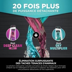 Pack de solutions nettoyantes SHARK StainStriker Pet - 946 ml/473 ml