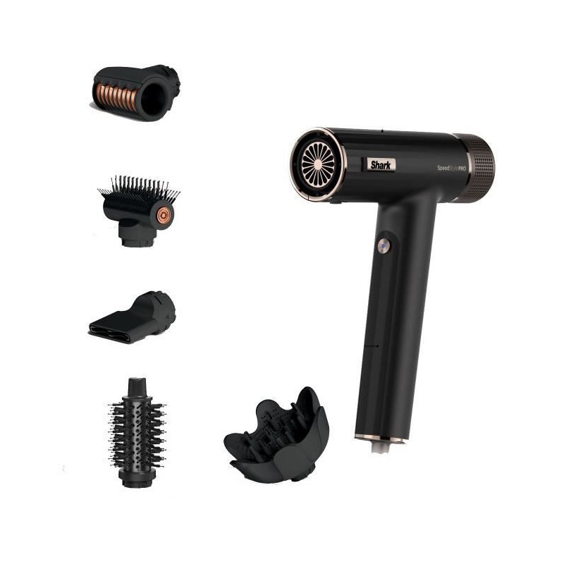 Seche-cheveux - Shark - HD752EU - SpeedStyle Pro 5-en-1 - Diffuseur Seche-cheveux - Shark - HD752EU - SpeedStyle Pro 5-en-1 - Diffuseur