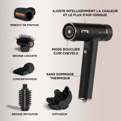 Seche-cheveux - Shark - HD752EU - SpeedStyle Pro 5-en-1 - Diffuseur
