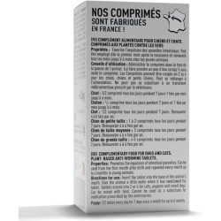 Comprimés contre les vers intestinaux - VETOCANIS - VerZen - Pour chi