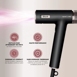 Seche-cheveux - Shark - HD731EU - SpeedStyle Pro 3-en-1 - 1750 W - M