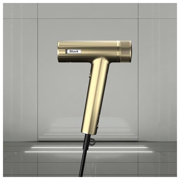 Seche-cheveux - SHARK - SpeedStyle Pro 3-en-1 - 1750 W - 3 accessoires - Édition limitée Gold