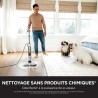 SHARK S8201EU Steam Mop - Balai Vapeur Automatique - 2 tampons rotatif